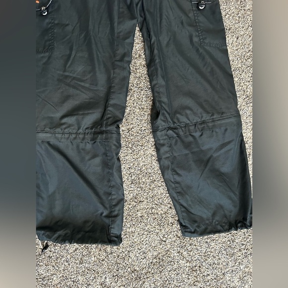 Live Light women’s convertible hiking/fishing charcoal cargo pants size 9 - Picture 9 of 13
